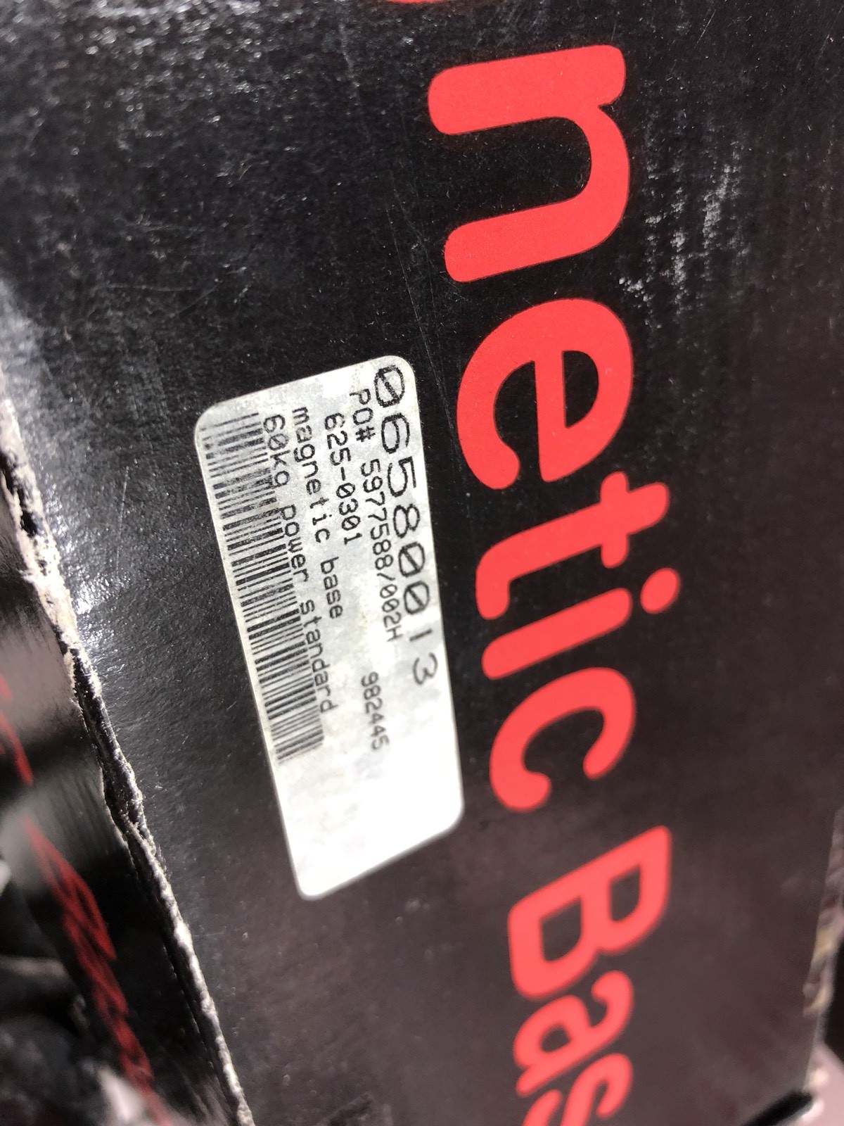MAGNETIC BASE 625-0301, 6250301, SHIPSAMEDAY
