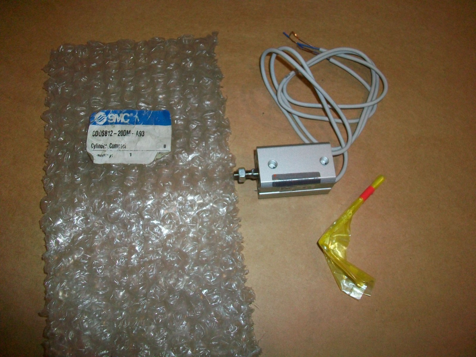 SMC CDQSB12-20DM-A93 Compact Cylinder NEW