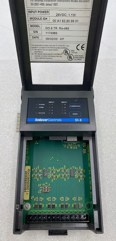 Andover Controls DI-8 DO-6-TR Digital Control Module