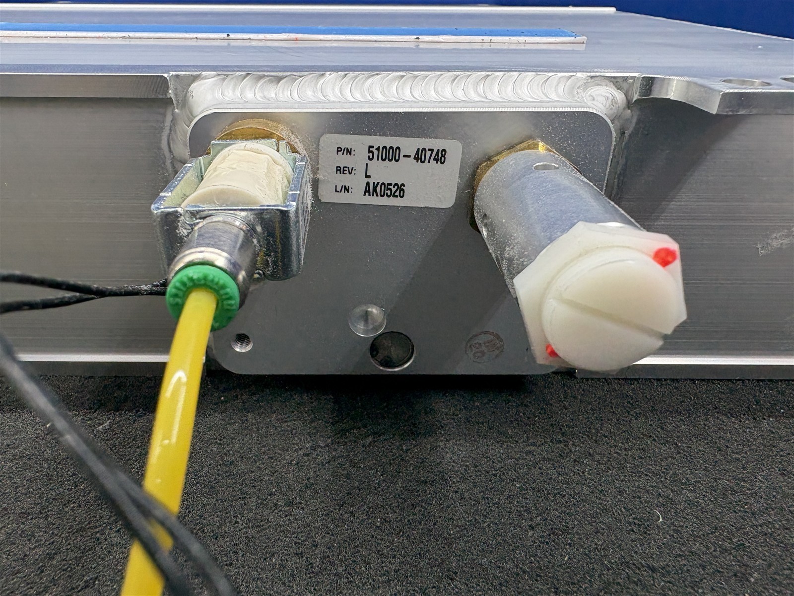 ACCUMULATOR P/N: 51000-40748 FOR CAREFUSION AVEA IN GOOD CONDITION