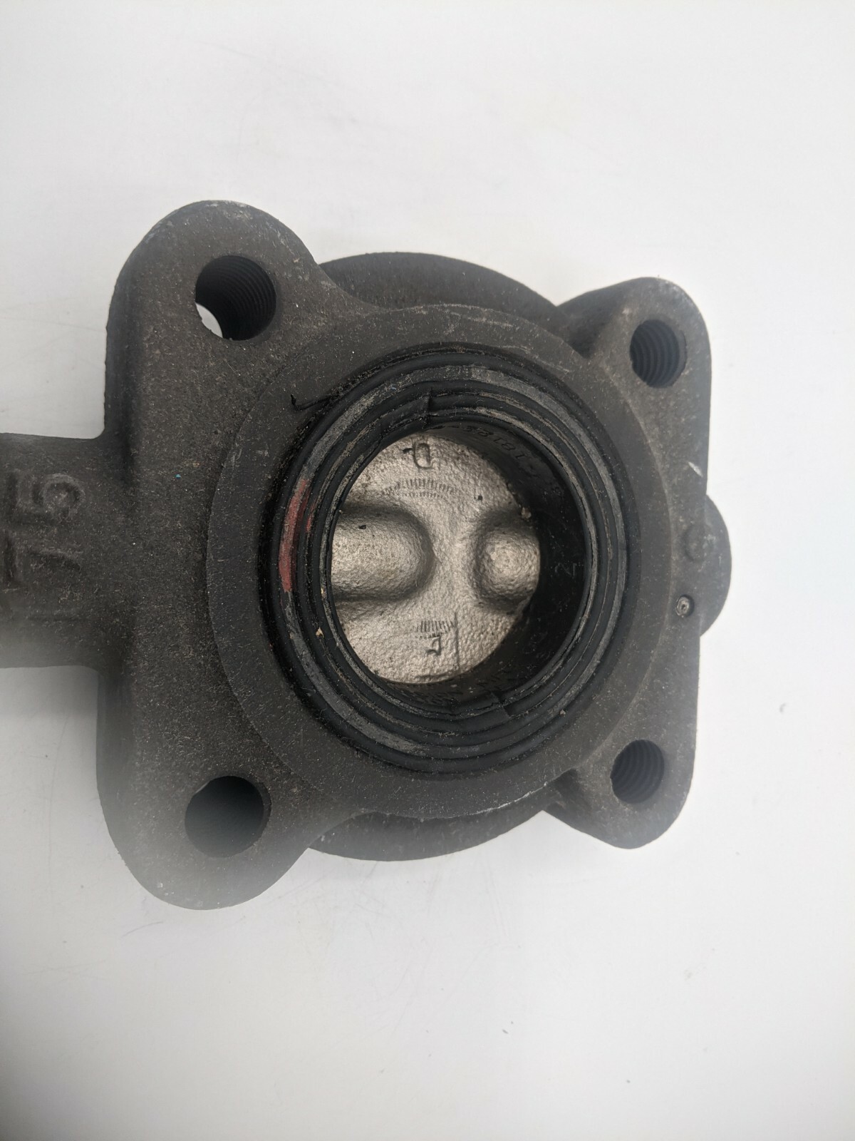 WM Powell 511I-DA4 2” Butterfly Valve, DI Disc, Rubber Seat