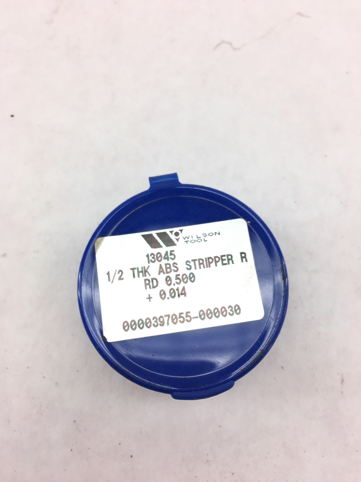 NEW WILSON TOOL 13045 1/2 THK ABS STRIPPER R, RD 0.500, +0.014, FAST SHIP! H23