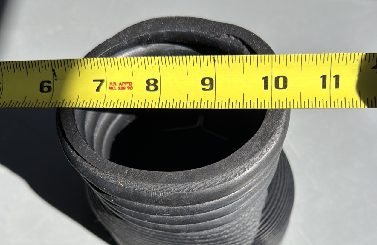Dayco 64048 Garage Exhaust Hose Adapter Black 🇺🇸💪