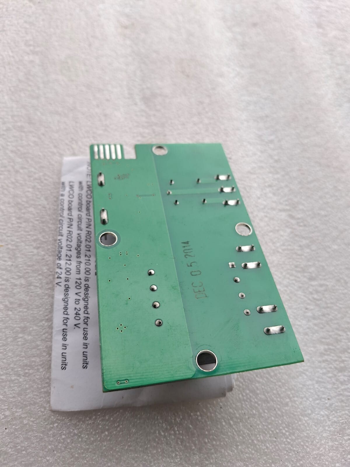 HATCO 02.01.210.00 LIQUID LEVEL CONTROL BOARD