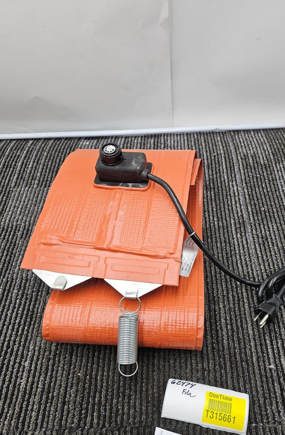 Omegalux OME661001 Heater Silicone Heating Blanket Controller 8 x 48 120V 1200W