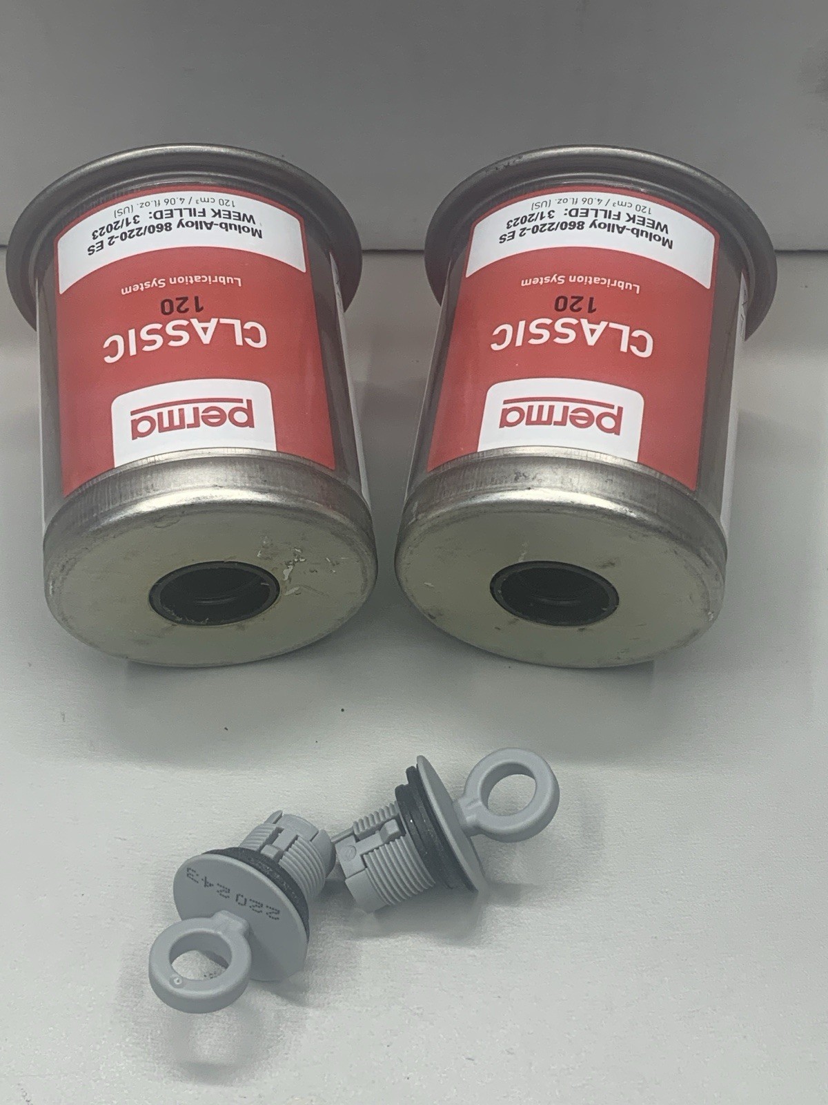 PERMA CLASSIC 120 MOLUB-ALLOY 860/220-2ES LUB SYSTEM (SET OF 2) *NEW*