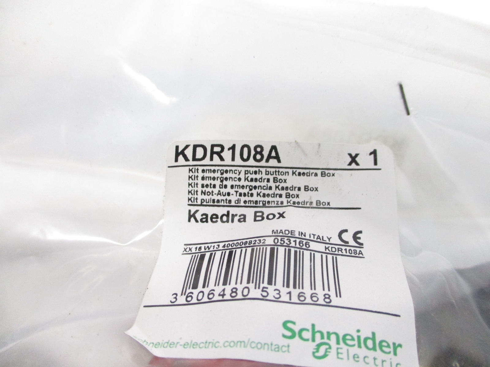 SCHNEIDER ELECTRIC KDR108A NSMP