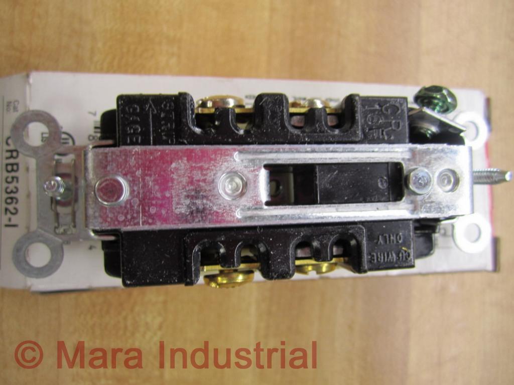 Pass & Seymour CRB5362-I Duplex Receptacle CRB5362I