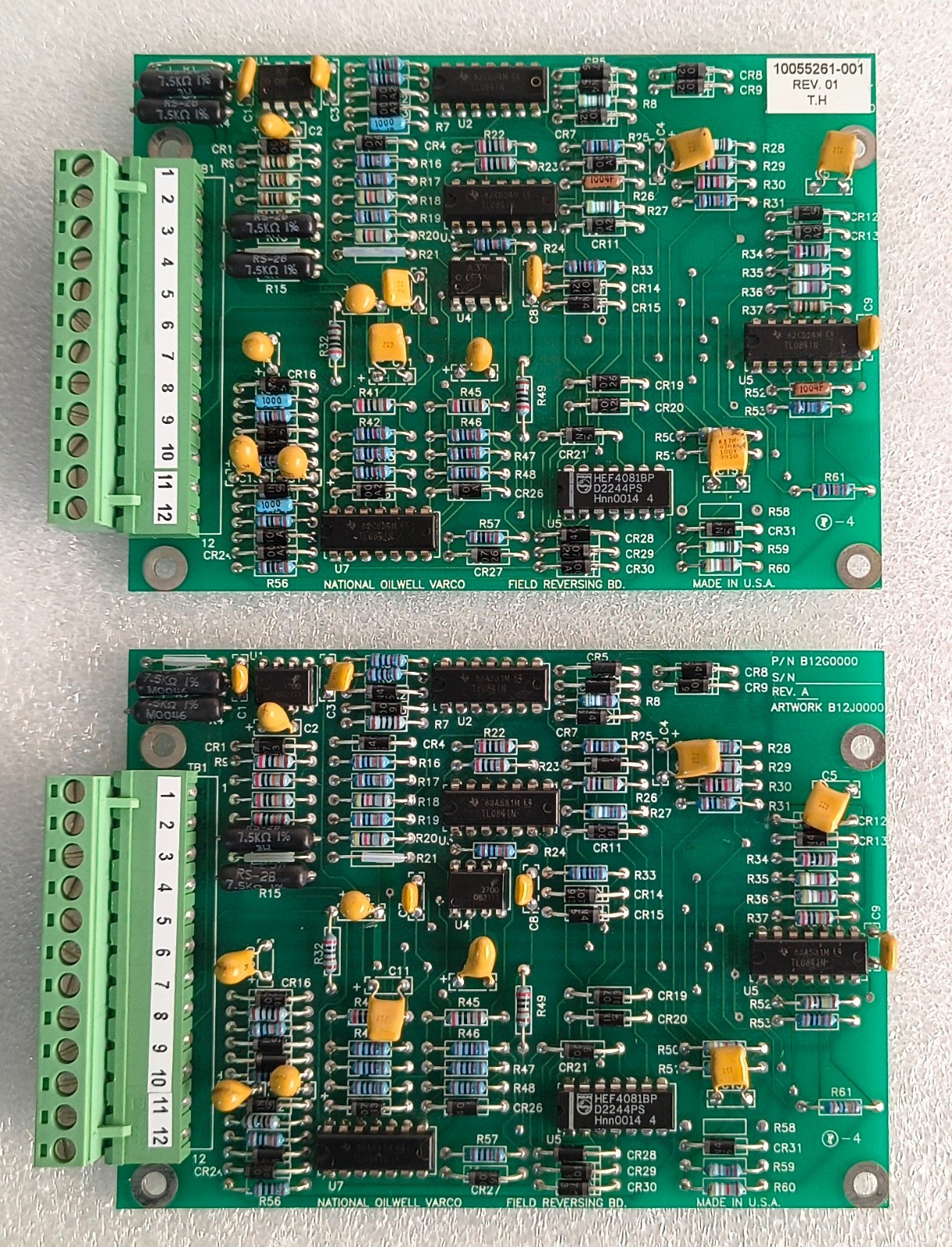 NOV B12G0000 FIELD REVERSING CONTROL BOARD / NATIONAL OILWELL VARCO