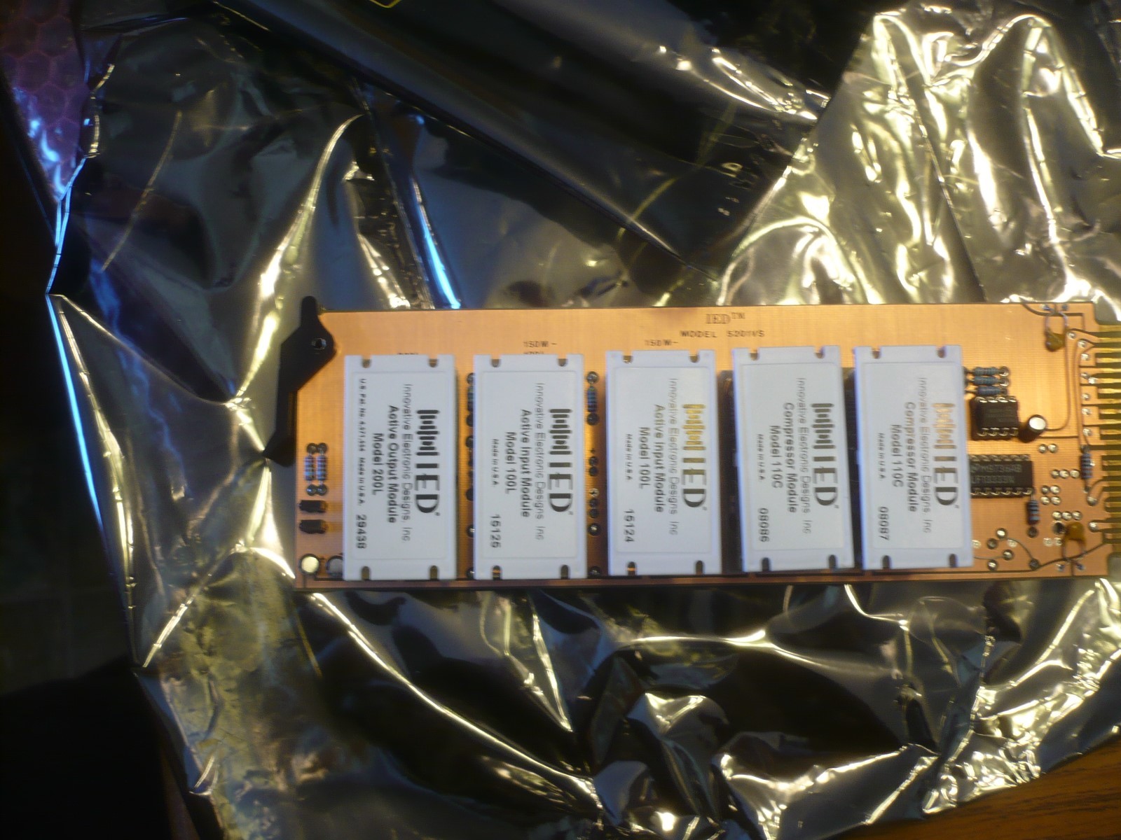 New IED 5201VS Test Board PLC PCB 5201CS
