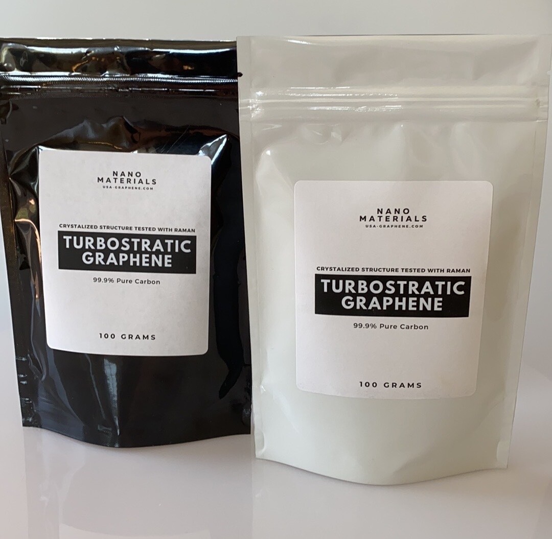 Graphene Powder (Turbostratic) 100 gr. USA Made & Tested Top Quality!