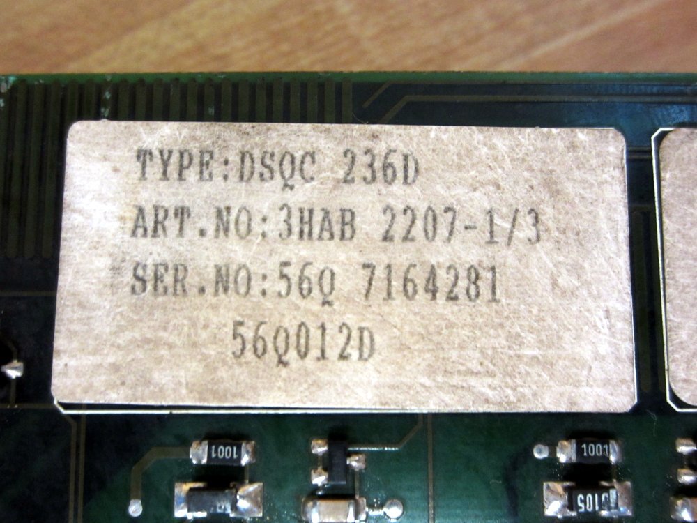 ABB 3HAB2207-1 Servo DSQC 236D 3HAB2207-1/3 – GME:91005-547-H