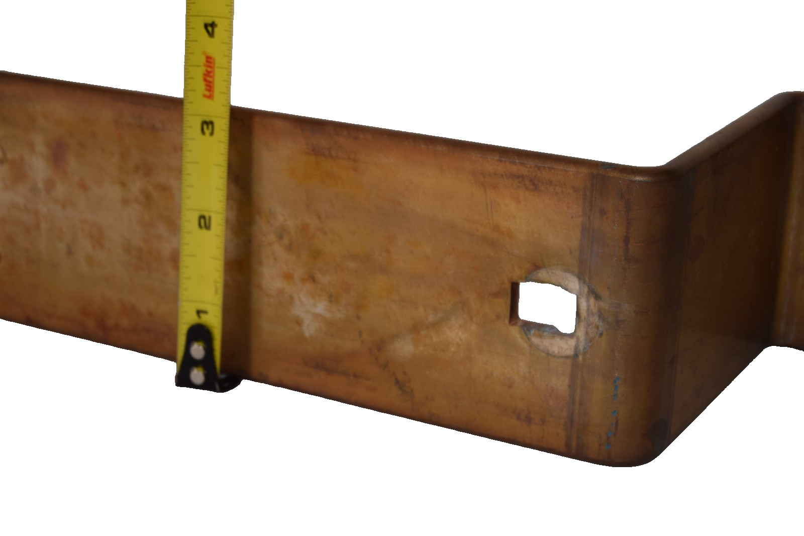 3″ x 33″ x 1/4″ (+4″ offset Step) Copper Flat BusBar bus bar buss bar Stock