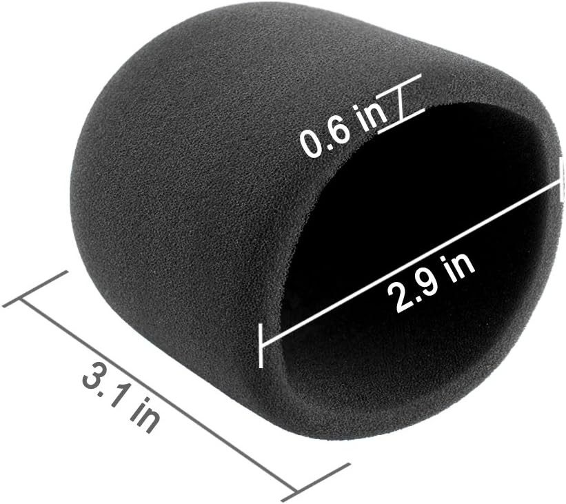 SUNMON Microphone Foam Windscreen Cover for Blue Yeti, Yeti Pro and Yeti X Micro
