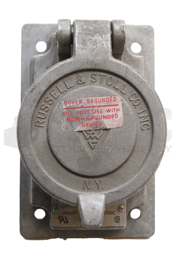 RUSSELL & STOLL SKR6G MULTI PIN RECEPTACLE 20A 600VAC 250V AC/DC