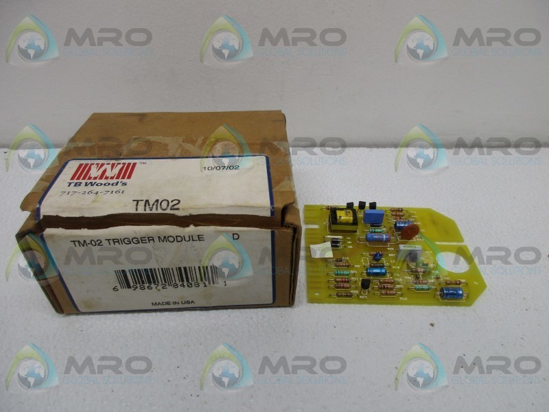 TB WOODS TM02 PC BOARD TRIGGER MODULE NSMP