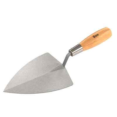 Bon Pro Plus 12-201 Tile Setting Trowel Wood Handle 7 x 4 1/2 inches