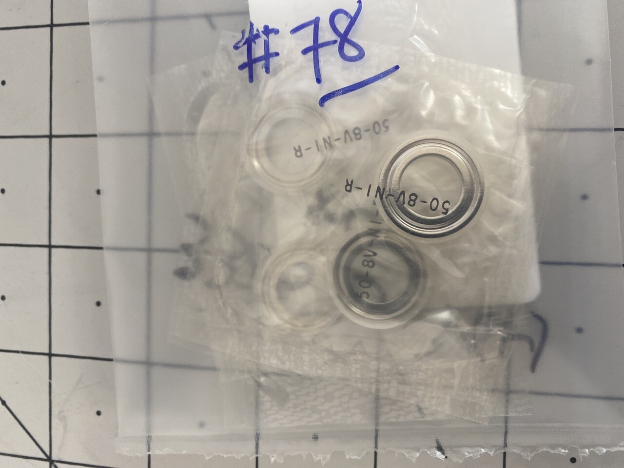 Parker Gasket, Contoured Retainer50-8V-NI-R Applied Materials/AMAT 3320-01164