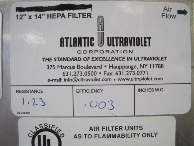 NEW AIRGUARD H1214B000FG11003F MICROGUARD-2000 12X14X11-1/2IN AIR FILTER B274014