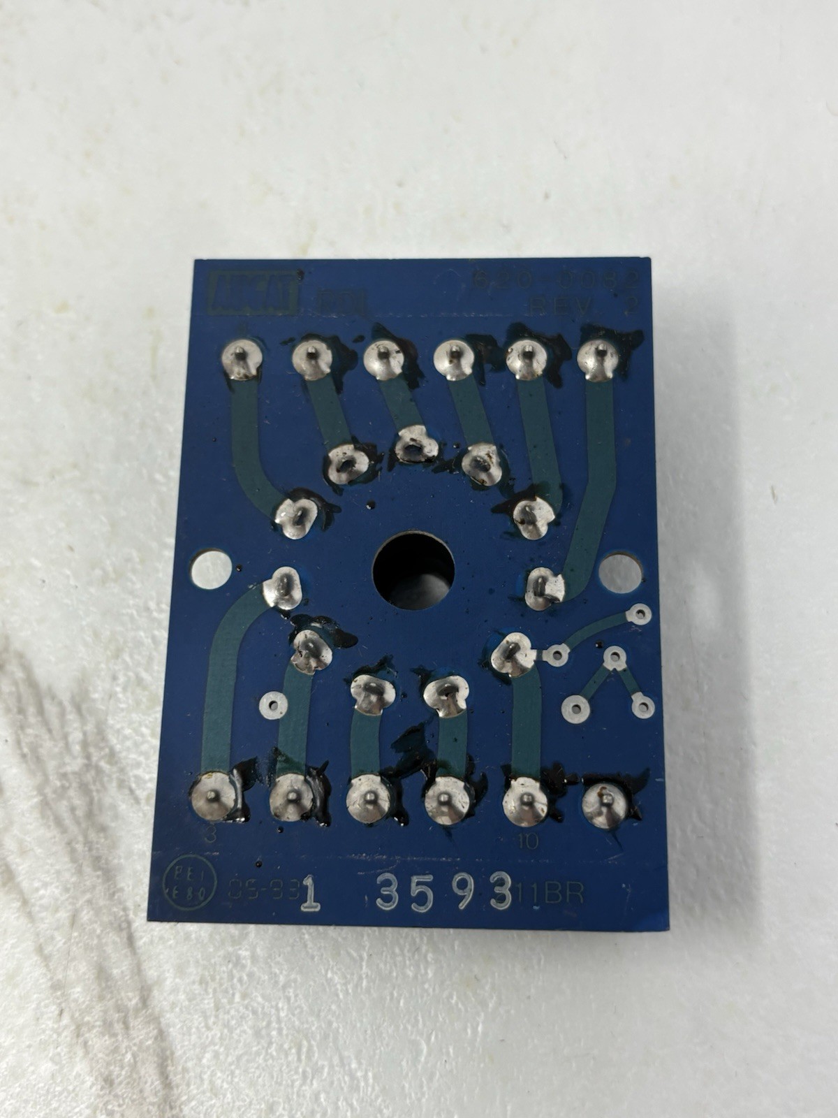 RDI 211BR Relay Socket 620-0082