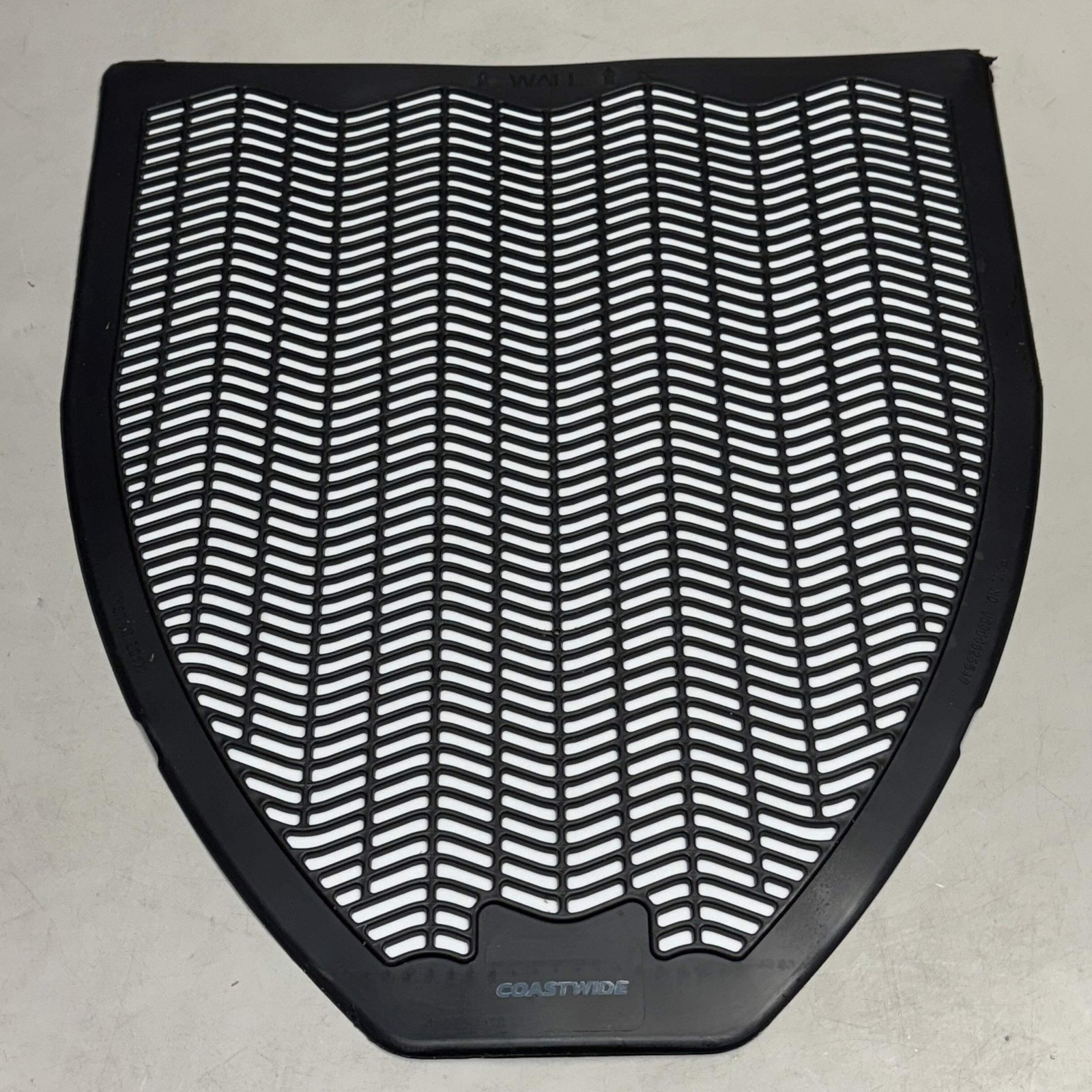COASTWIDE PROFESSIONAL (6 Pcs) Urinal Floor Mat 20″ x 17.5″ Black