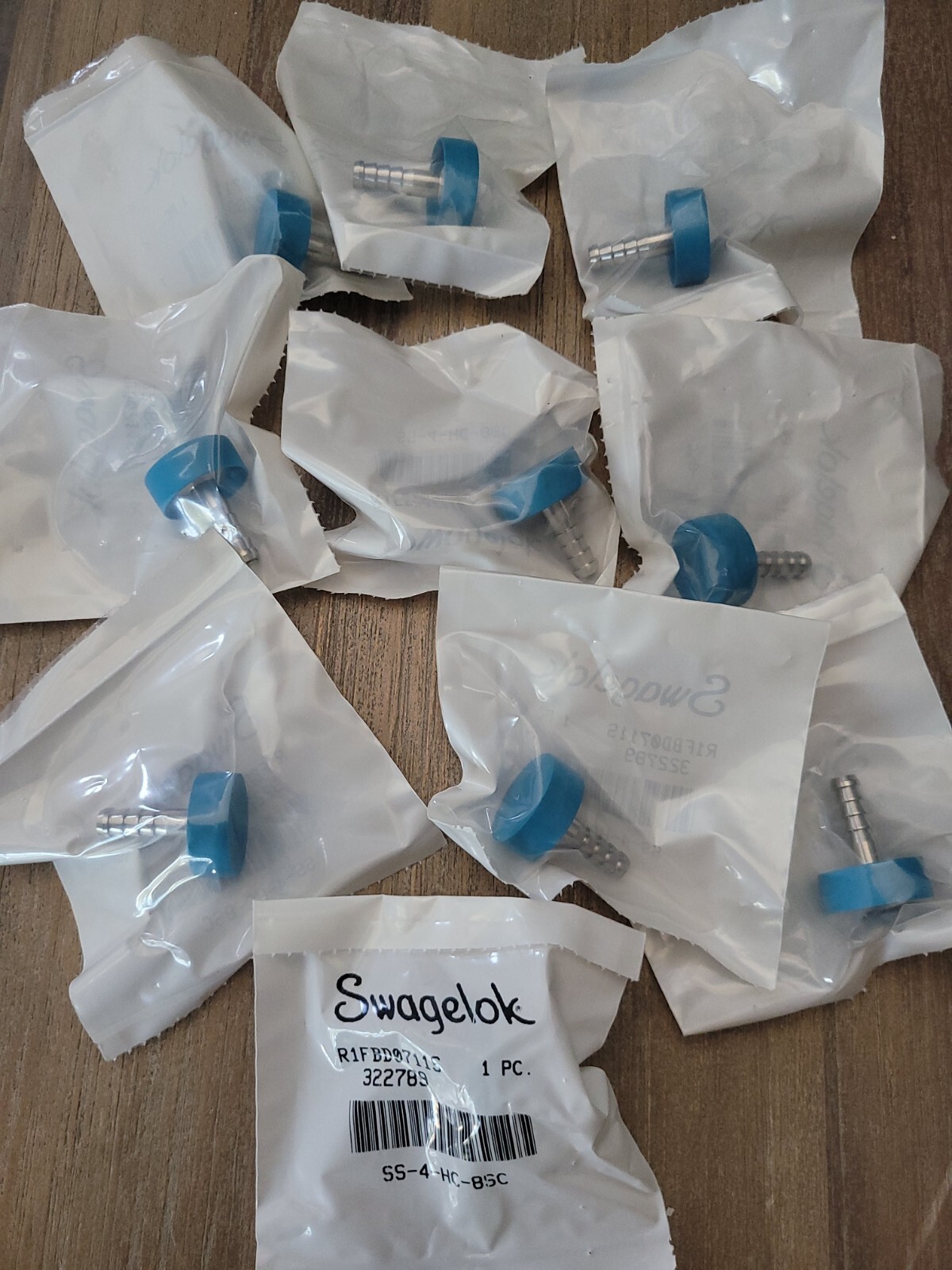 Lot of 11 – SWAGELOK SS-4-HC-8SC