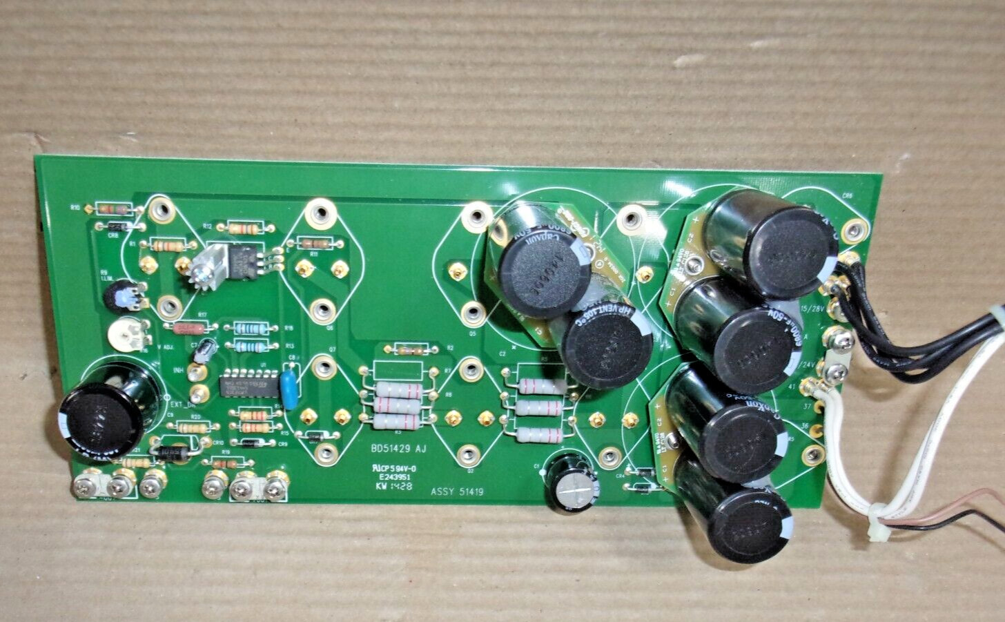 SECURITRON KW1428 E243951 51419 CIRCUIT ASSY BOARD AK