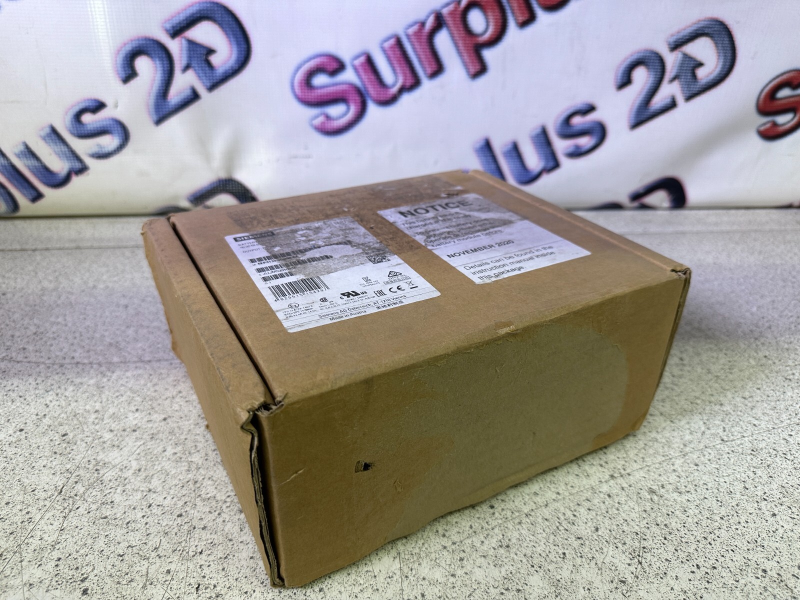 Siemens 6EP4133-0GB00-0A Sitop UPS1100 Battery Module