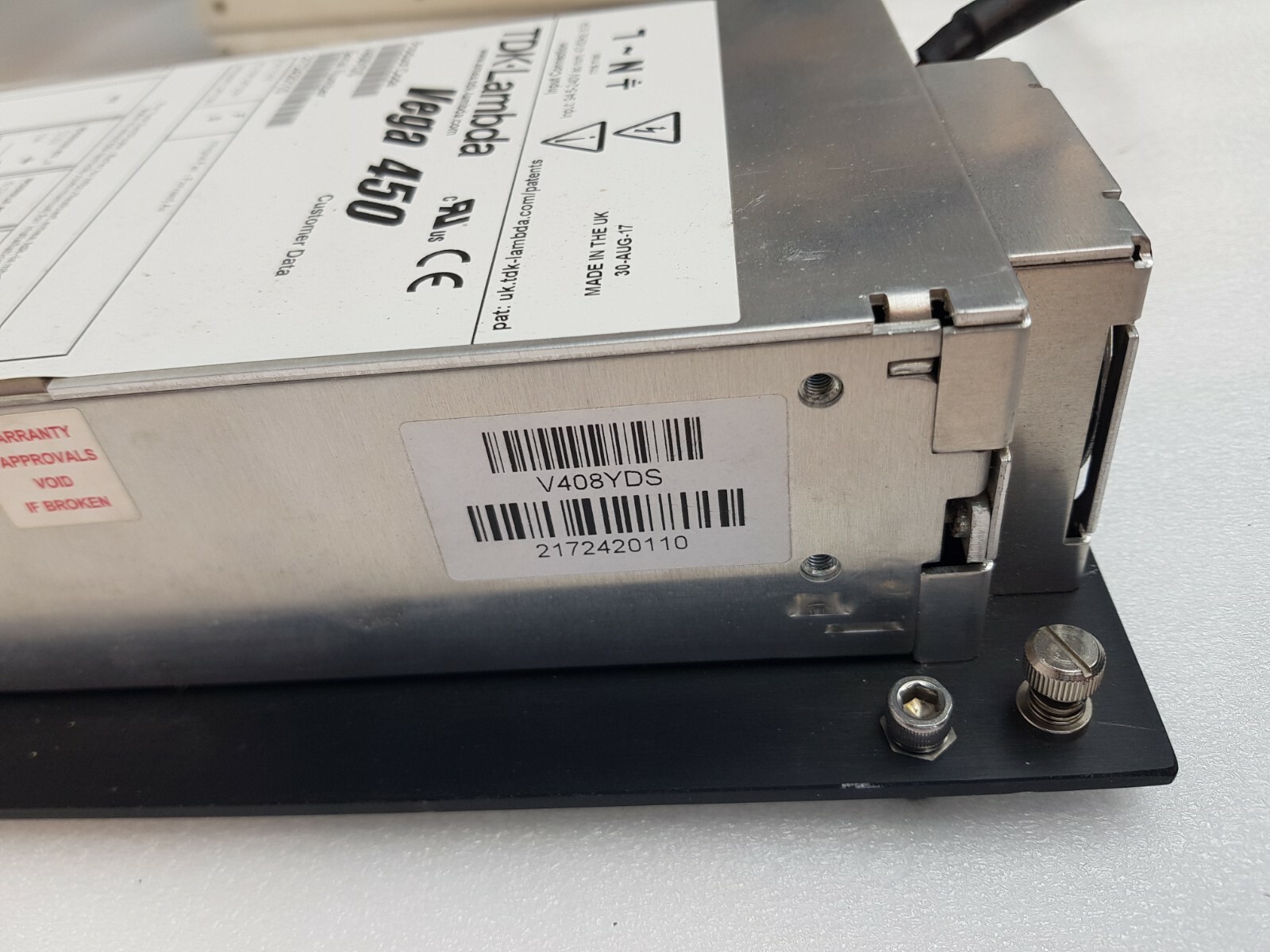 TDK-lambda Vega 450 V408YDS Power supply
