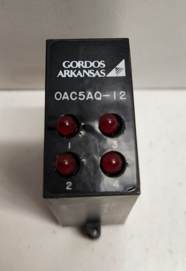 GUARANTEED! GORDOS ARKANSAS 4-8V I/0 MODULE OAC5AQ