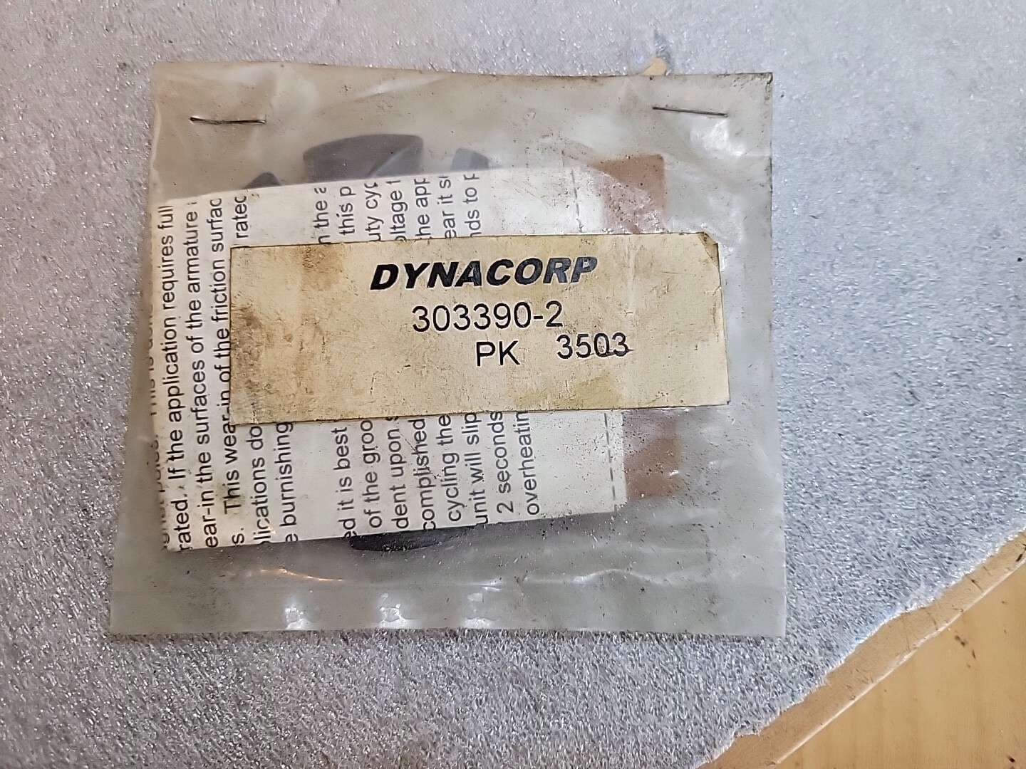 Dynacorp 303390-2, PK 3503