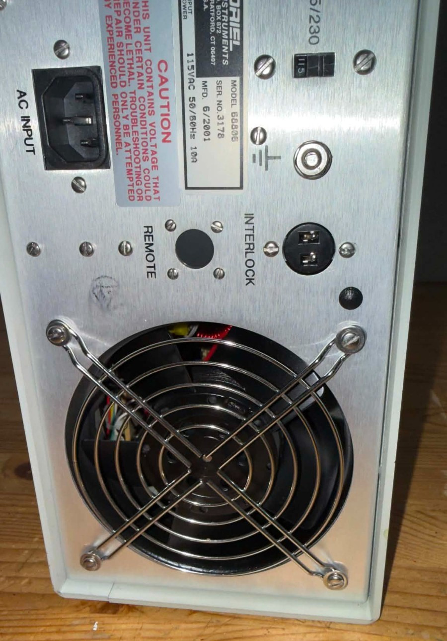 ORIEL INSTRUMENTS 68806 BASIC POWER SUPPLY – Tested only for power