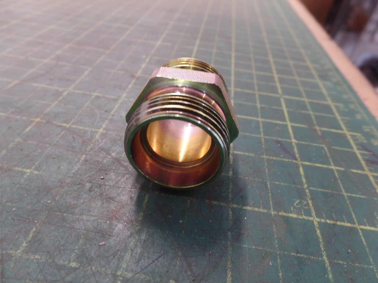 GENUINE TROJAN O&K 10119012000 FITTING 1 ASSEMBLY, TEREX 10-119012000, N.O.S