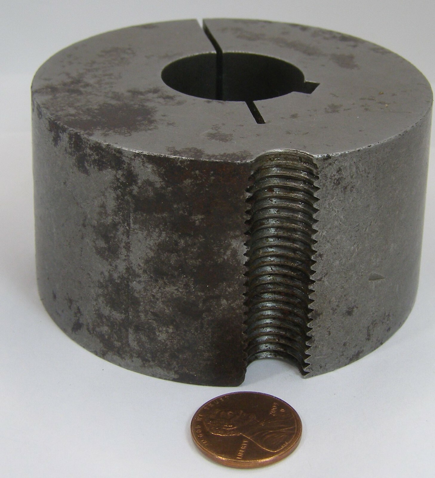 Martin Taper Lock Bushing 1-1/8″ 2517 No Hardware Old Stock Rust Spots