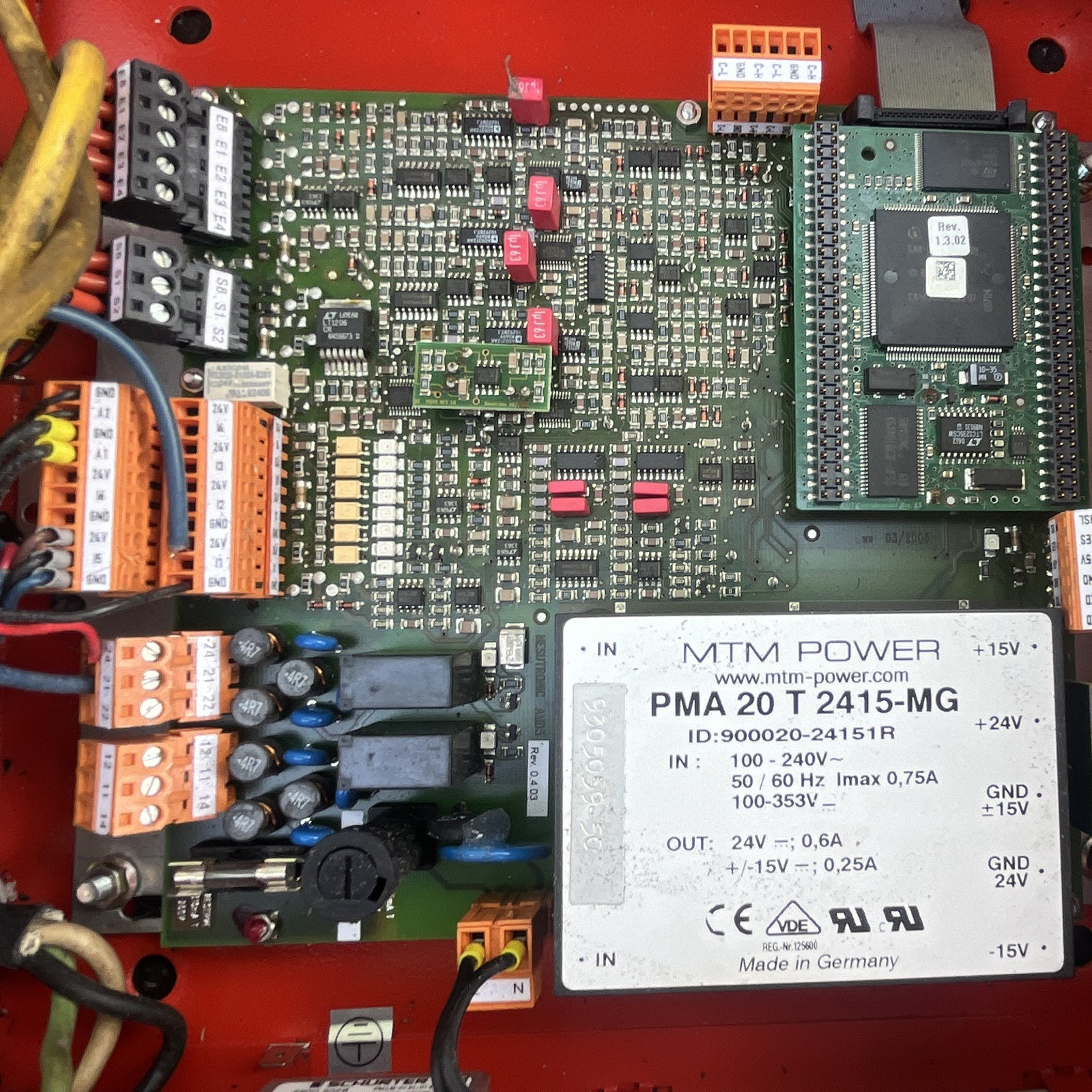 MESUTRONIC UNICON 650 Control Board PCB Assembly w/ PMA 20 T 2415-MG