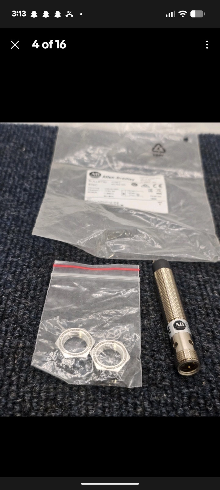 Allen-Bradley 872C-N8NP12-D4: Inductive Proximity Sensor 10-30V DC Class 2
