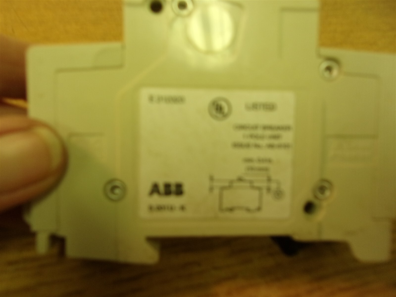 ABB S201 U K5A 240V 50/60Hz Circuit Breaker *FREE SHIPPING*