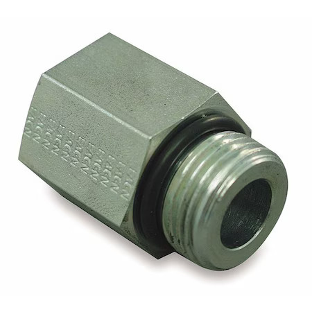 Eaton Aeroquip 2216-4-4S Adpt, Morb-Fnpt, 7/16-20, 1/4-18, Strt