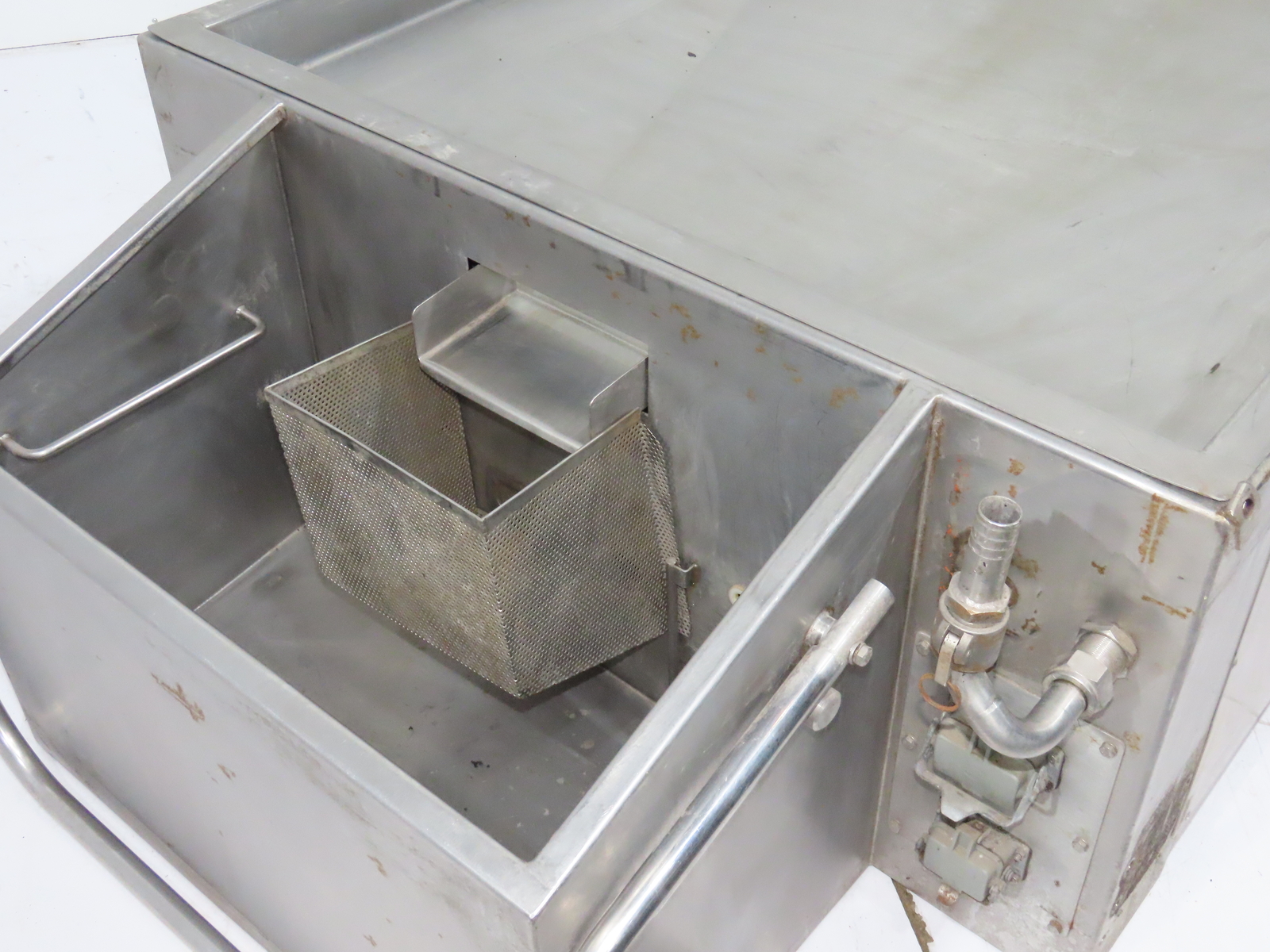 40″x 49″ Nonmagnetic SS Stainless Steel Oil Acid Drip Drain Tray Pan Tub