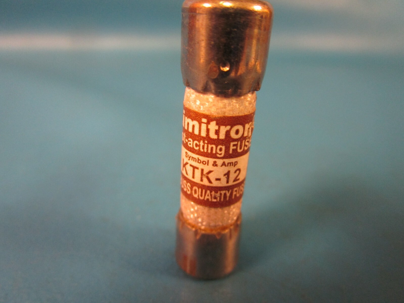 LOT OF 9 Bussmann Limitron KTK-12 Fuses, Fast Acting, Cooper