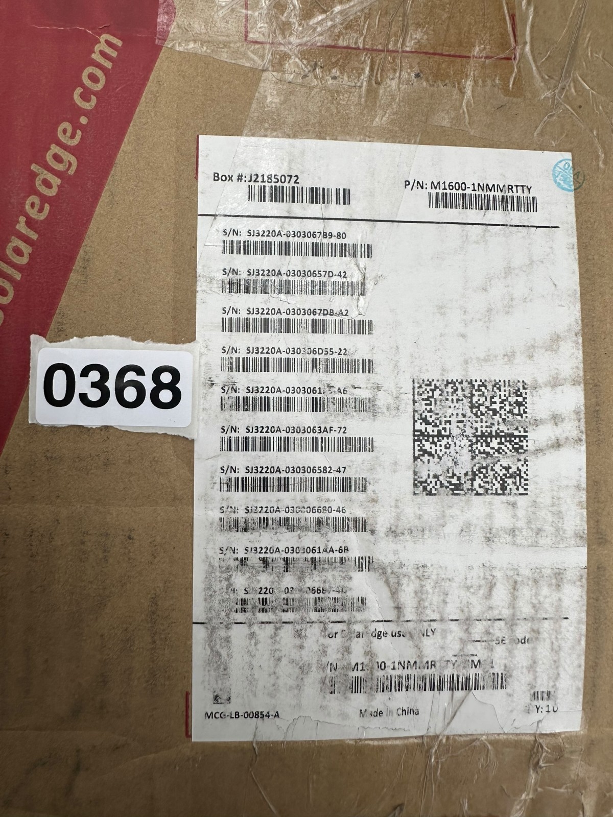 10-Pack SolarEdge M1600-1NMMRTTY 1600W Power Optimizer – Commercial/Ground