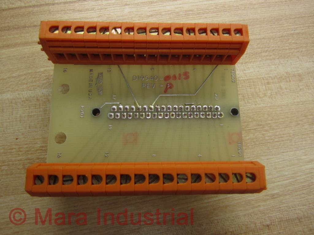 Weigh-Tronix D19540-0015 PC Board