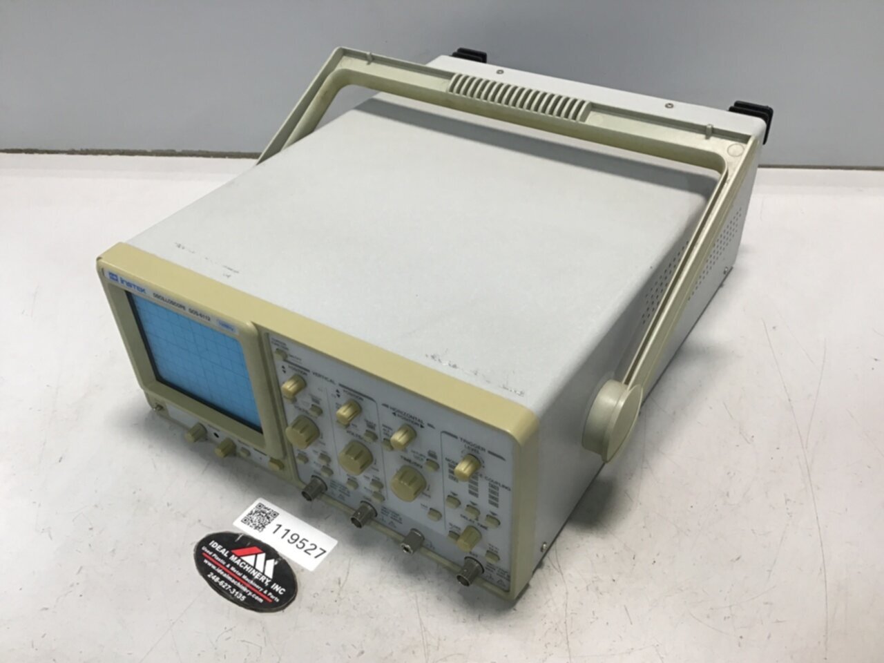 GW INSTEK Oscilloscope GOS-6112 Used #119527