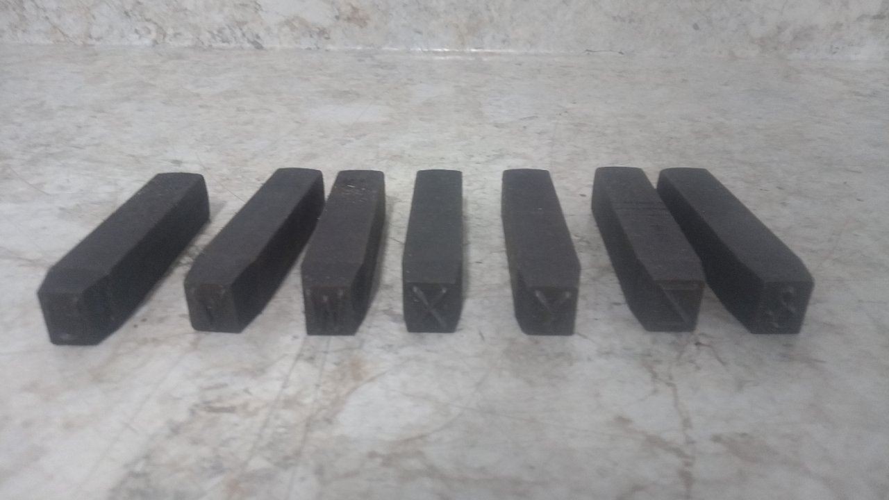 Young Bros. Stamp Works 09363 3-3/4 In Shank Length Heavy Duty Letter/Number Set