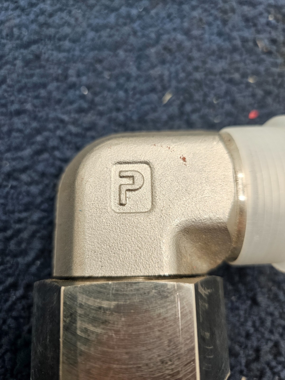 PARKER SS45: 316 Stainless Steel NPT Male 90° Elbow Tube Fitting, TJ5 D0624