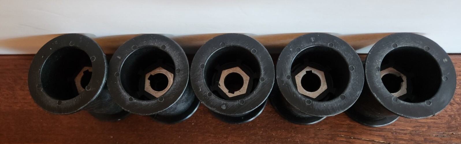 5 Piece Drive Flanged Rollers 2-3/8” X 2″ 3020-02-000-3183 NEW