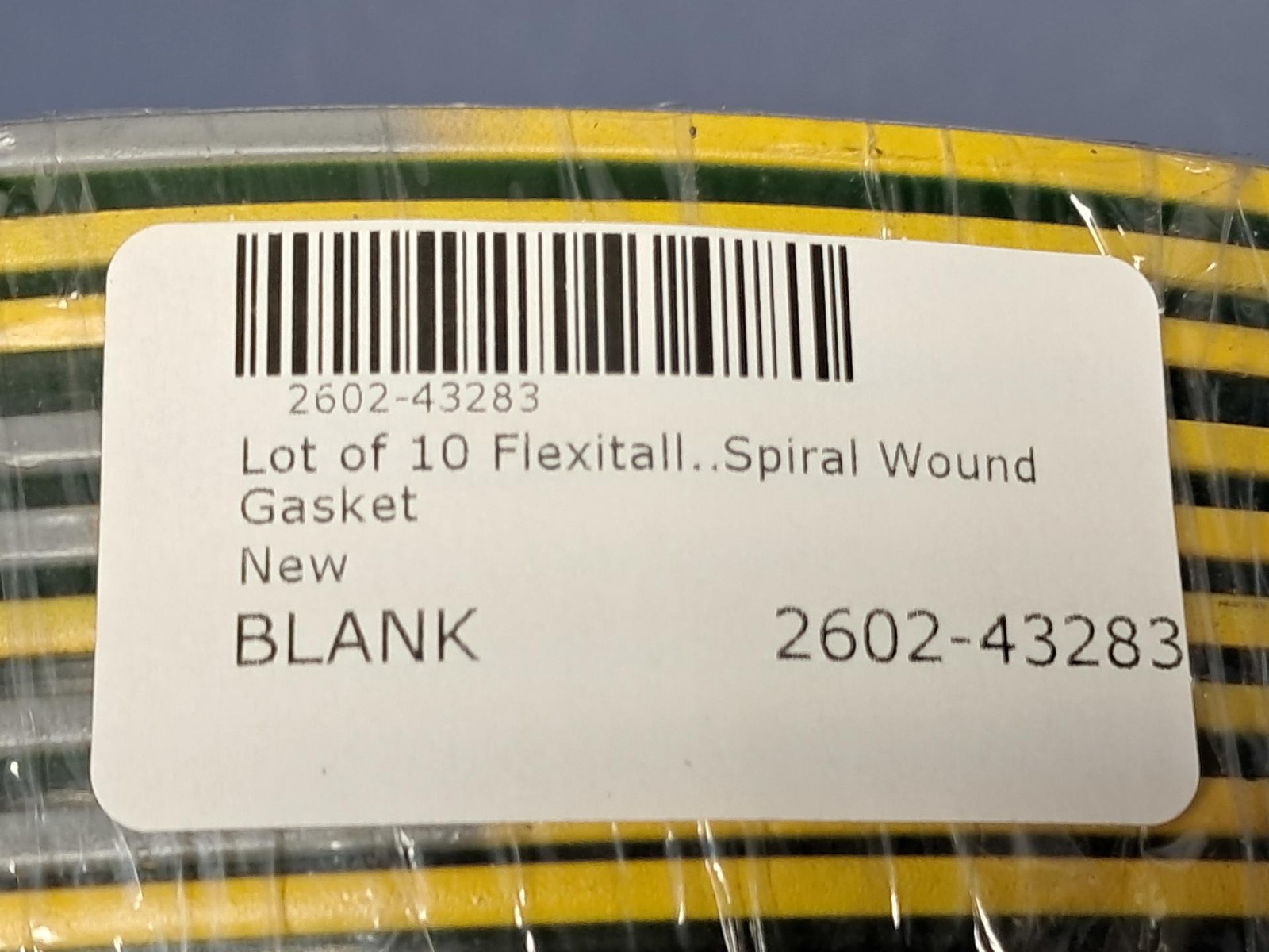 Lot of 10 Flexitallic CG – 6″ 300# 304/FG/CS Spiral Wound Gasket