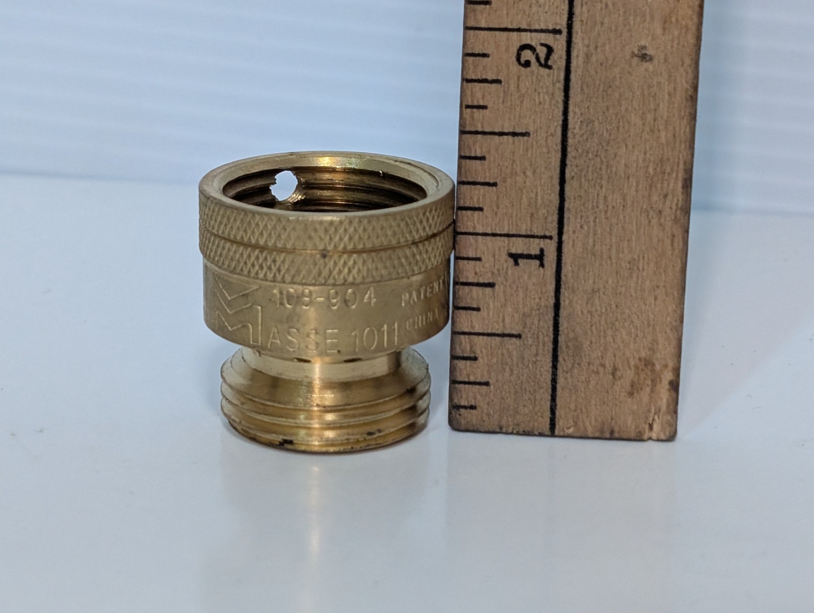 ASSE 1011 P/N#108-904 Hose Bib Vacuum Breaker Back Flow Preventor, Brass, NIB