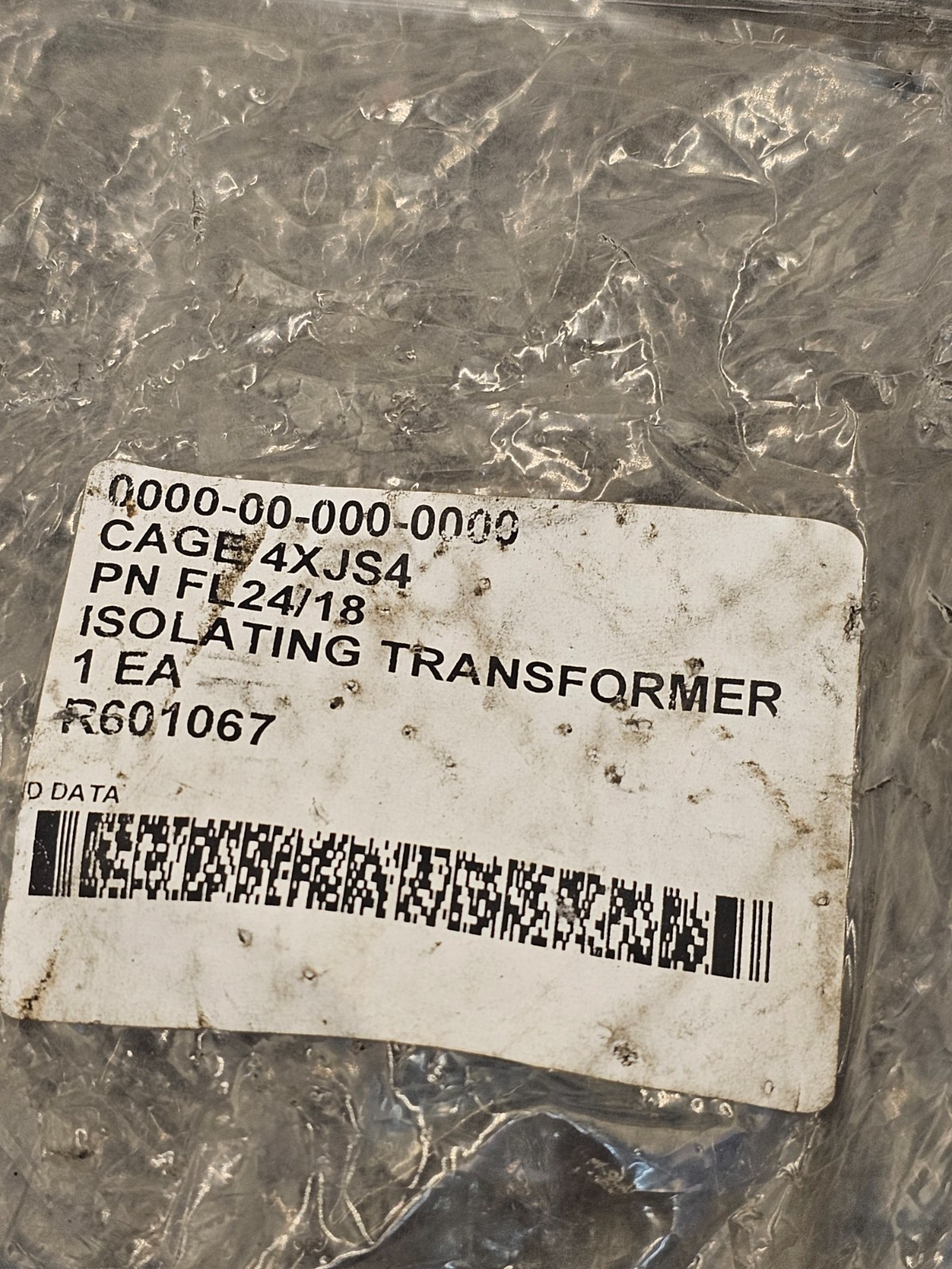 Block FL24/18 24VA PCB Isolating Transformer 115 V AC Input, 18 V AC Output
