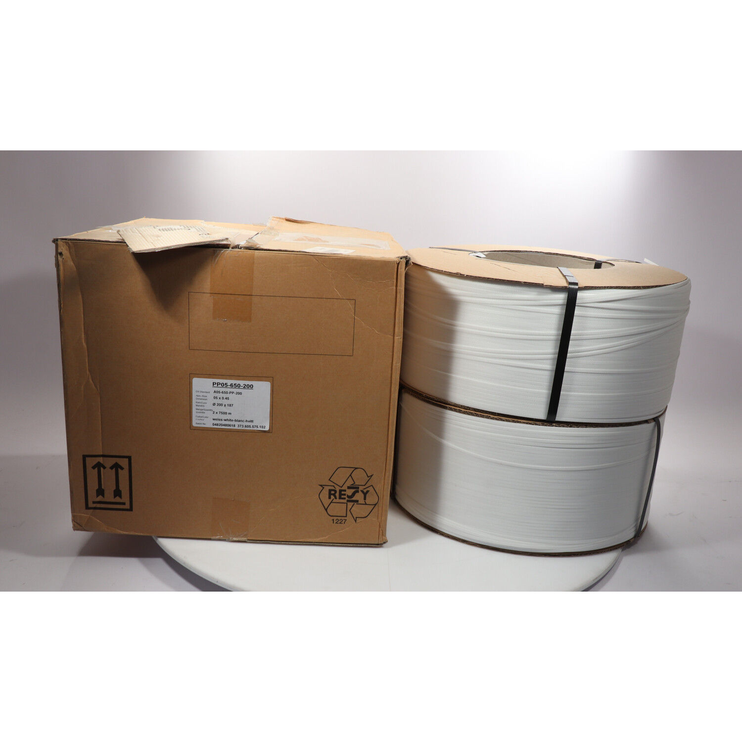 Neutral PP05-650-200 Strapping tape New NFP (2pcs)